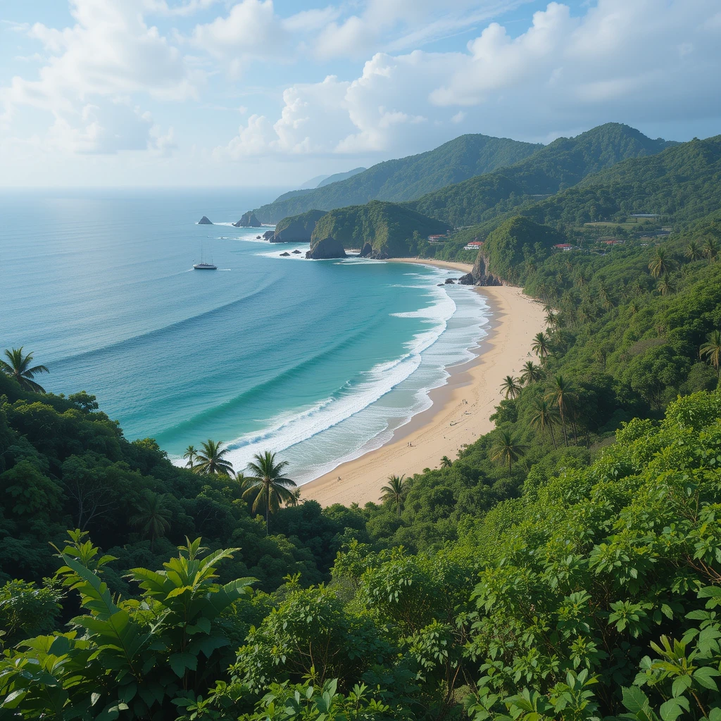 Calangute taxi service - scenic view of Calangute