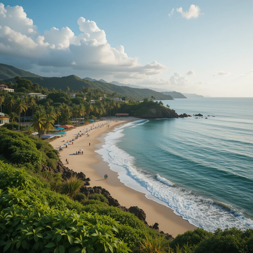 Cola Beach taxi service - scenic view of Cola Beach