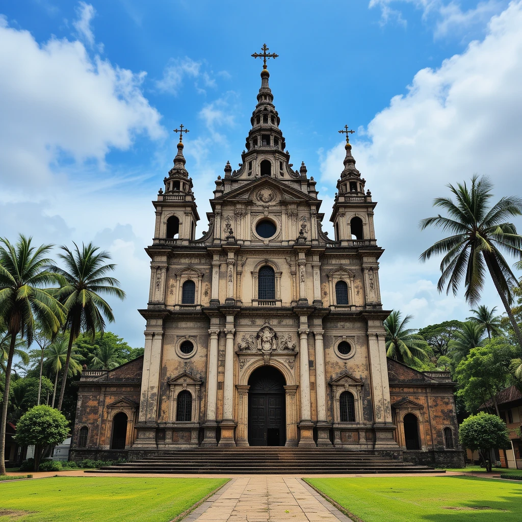 Old Goa taxi service - scenic view of Old Goa