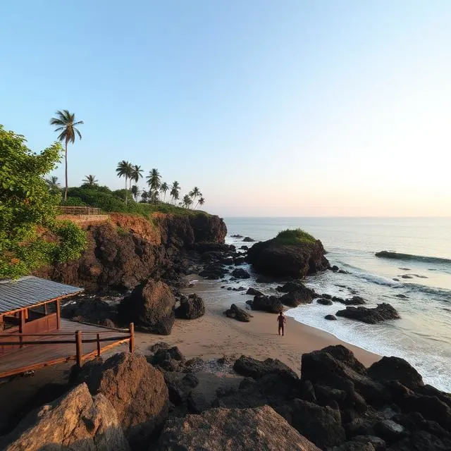 Sinquerim taxi service - scenic view of Sinquerim