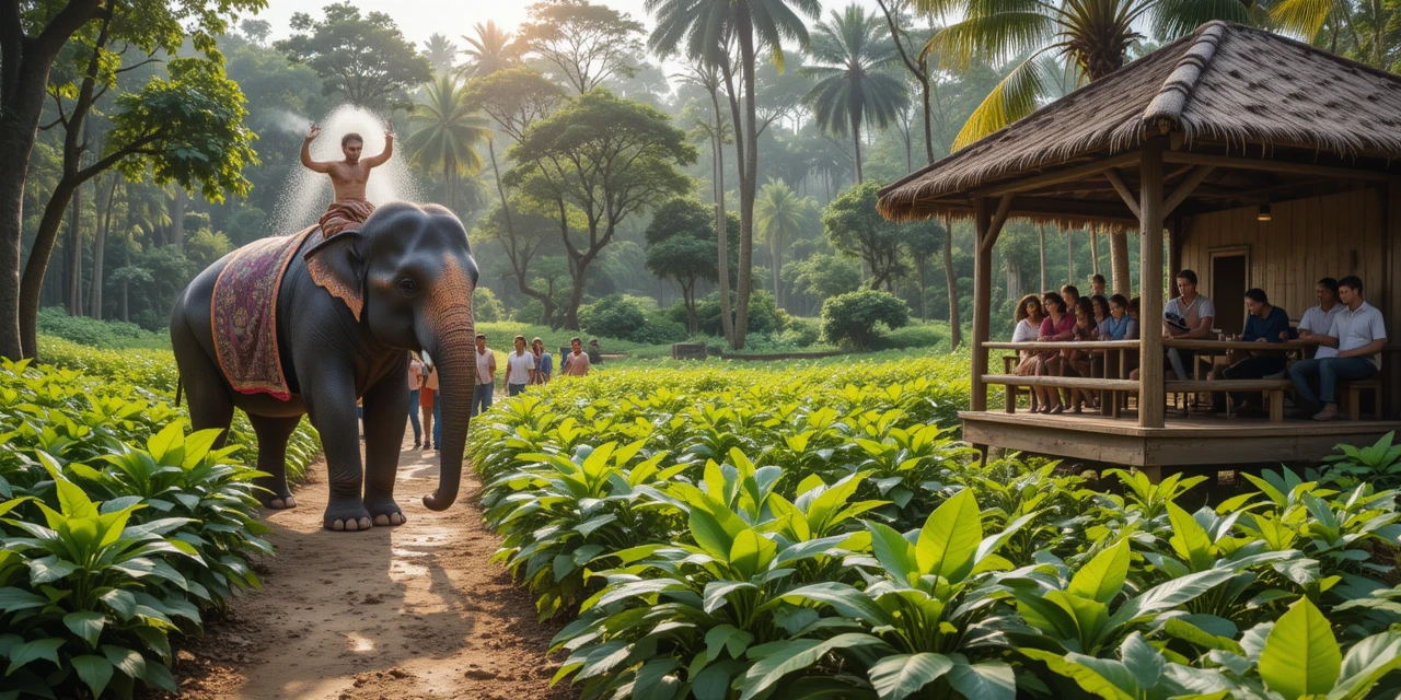 Spice Plantation & Elephant Safari