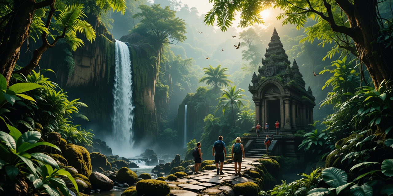 Trek to Tambdi Surla Waterfall