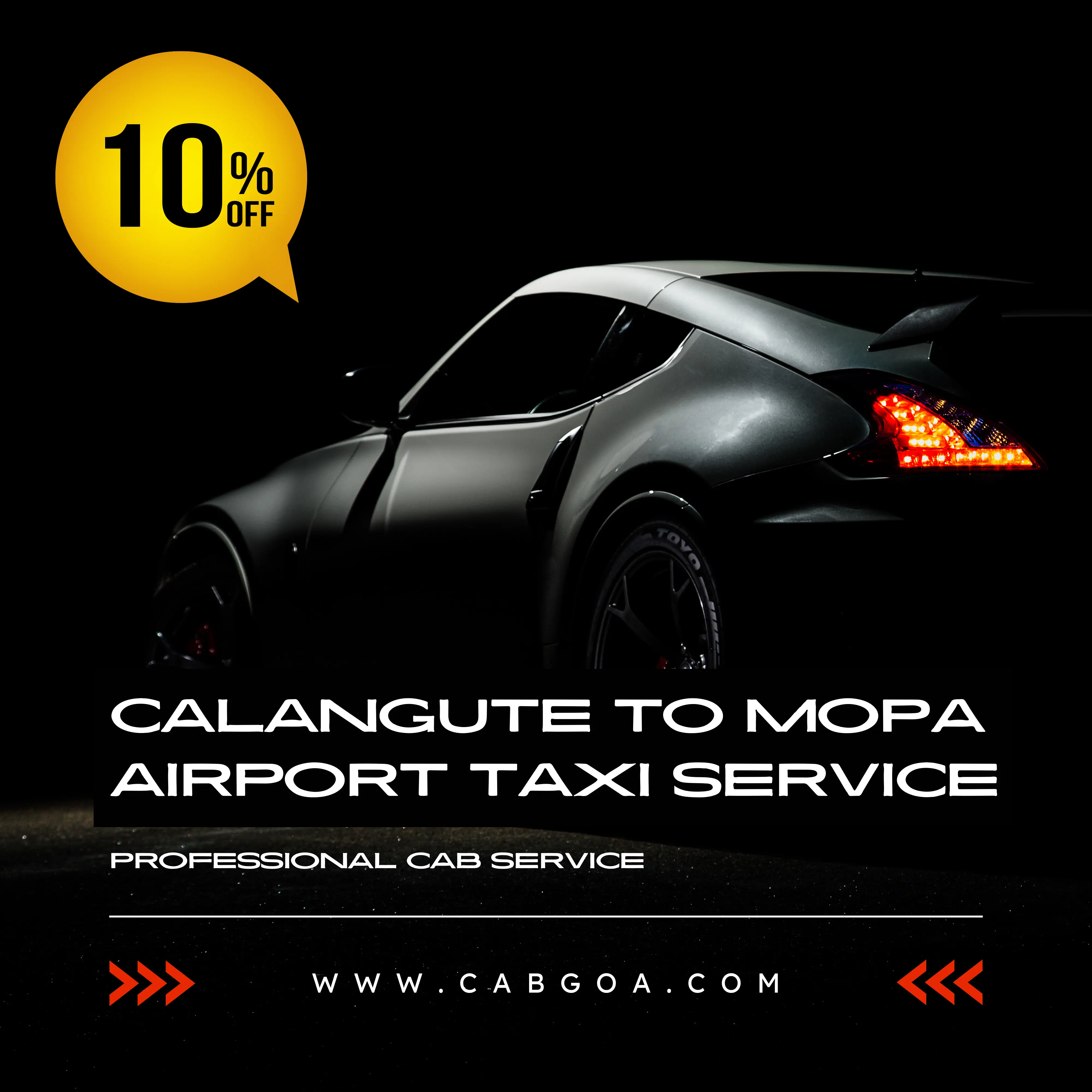 Calangute to Mopa Airport Taxi Service