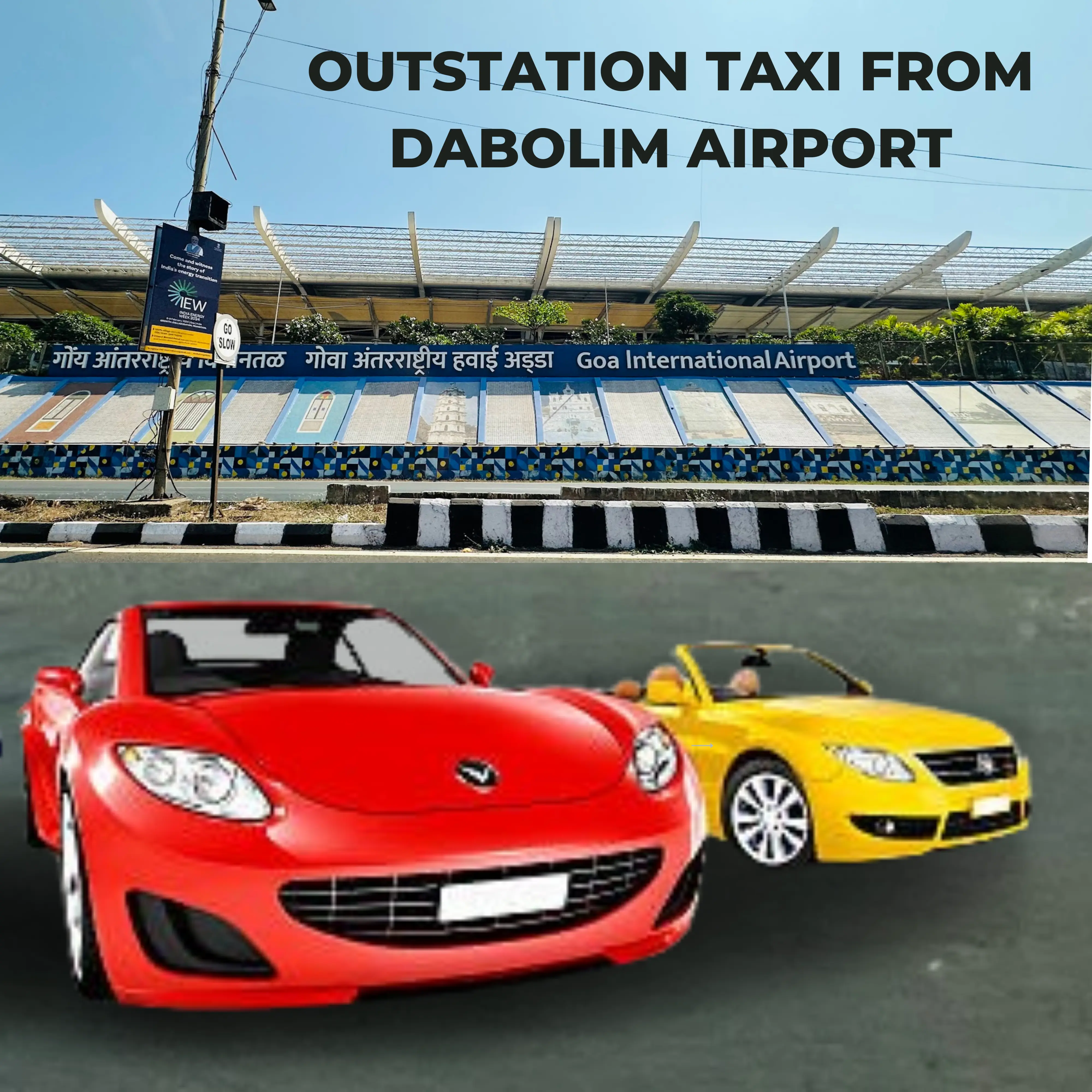 Outstation Cabs from Dabolim Airport
