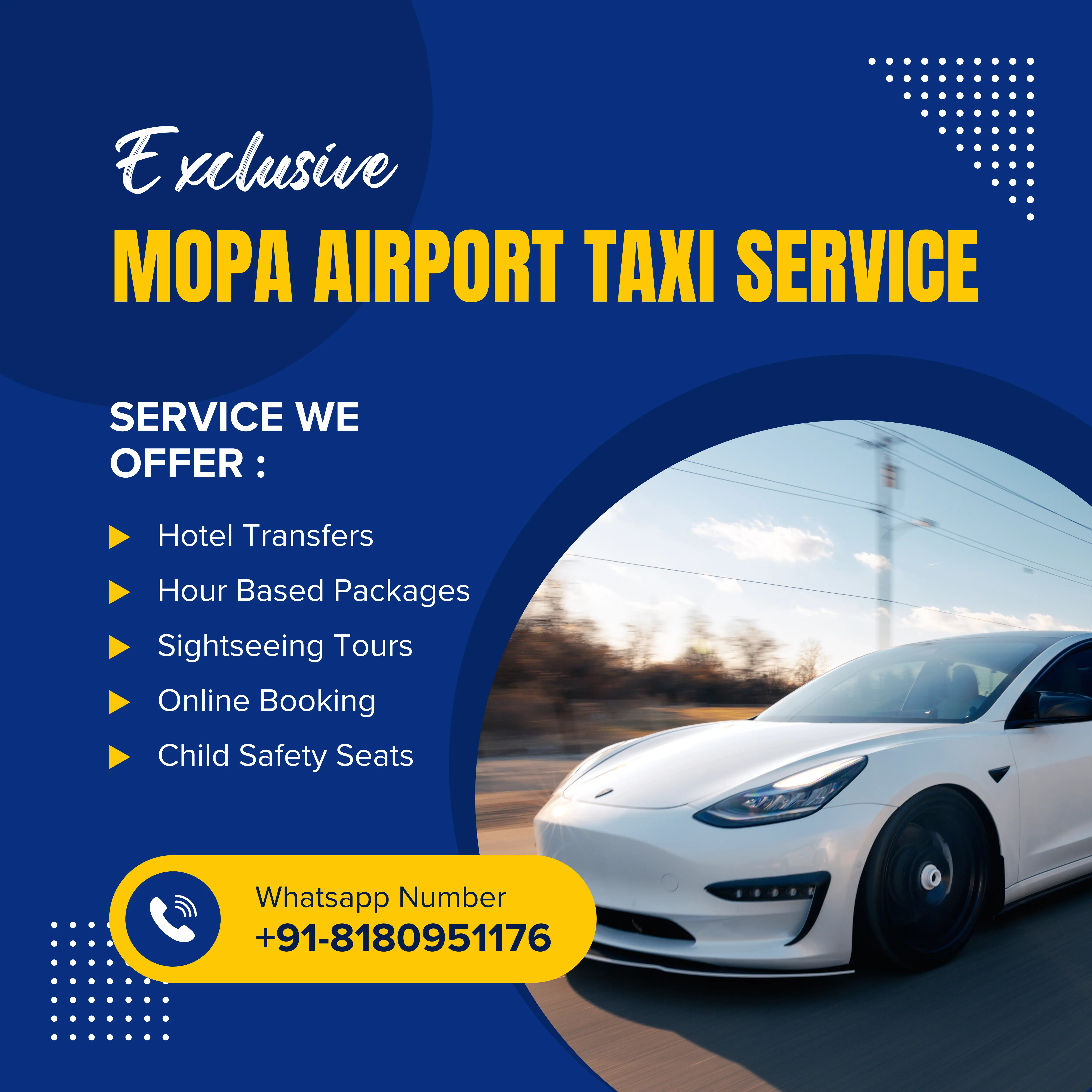 Manohar International Airport Taxi Service